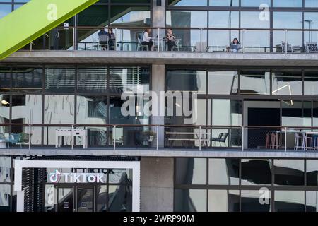 Los Angeles, Kalifornien, USA. März 2024. Das Hauptquartier von TikTok Inc. In Culver City, Kalifornien, 13. März 2024. (Kreditbild: © Ringo Chiu/ZUMA Press Wire) NUR REDAKTIONELLE VERWENDUNG! Nicht für kommerzielle ZWECKE! Stockfoto