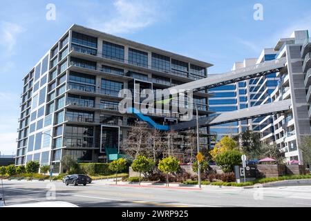 Los Angeles, Kalifornien, USA. März 2024. Das Hauptquartier von TikTok Inc. In Culver City, Kalifornien, 13. März 2024. (Kreditbild: © Ringo Chiu/ZUMA Press Wire) NUR REDAKTIONELLE VERWENDUNG! Nicht für kommerzielle ZWECKE! Stockfoto