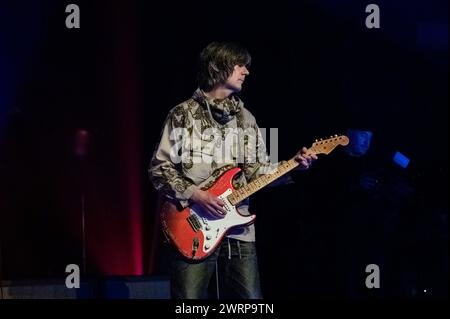 Glasgow, Schottland, 13.03.2024, John Squire tritt am 13. März 2024 im Barrowland Ballroom in Glasgow auf Stockfoto