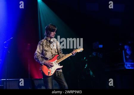 Glasgow, Schottland, 13.03.2024, John Squire tritt am 13. März 2024 im Barrowland Ballroom in Glasgow auf Stockfoto