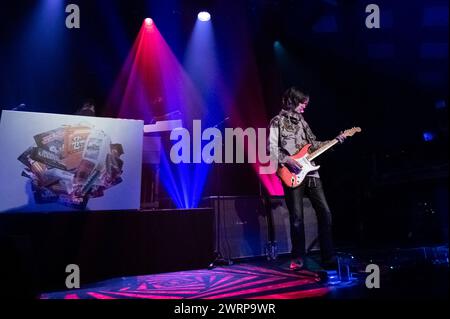 Glasgow, Schottland, 13.03.2024, John Squire tritt am 13. März 2024 im Barrowland Ballroom in Glasgow auf Stockfoto