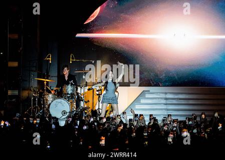 Musikkonzert - Madison Beer - The Spinning Tour Madison Beer Mailand Fabrique Italien Copyright: XMirkoxFava/TSCKx/xLiveMediax LPM 1276898 Stockfoto