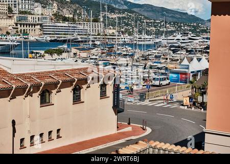 Monaco, Monte Carlo - 19.09.2021: Restaurant La Rascasse in Monaco Monte Carlo Stockfoto