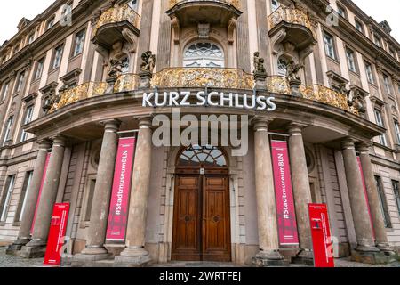 Berlin, Deutschland - 16. Dezember 2021: Das Stadtmuseum von Berlin im Nikolaiviertel, Nikolaiviertel, eine Altstadt von Berlin, Deutschland. Stockfoto