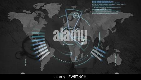 15 bis 0 Countdown vor grauem Hintergrund 4k Stockfoto