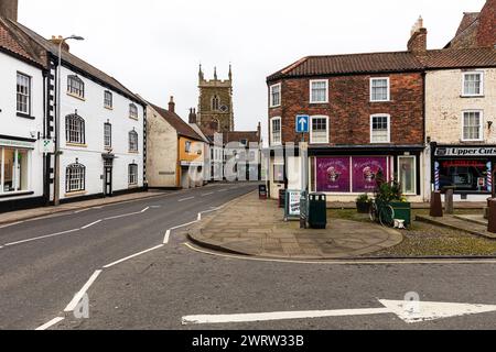 Alford, Lincolnshire, UK, England, Alford UK, Alford Village, Village, Villages, Alford Lincolnshire, St Wilfrid's Church, St. Wilfrids Kirche Alford, Stockfoto