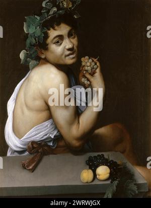 Michelangelo Merisi da Caravaggio – Junge kranke Bacchus Stockfoto