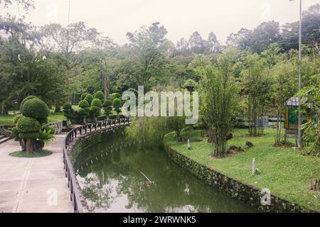 Kuala Lumpur, Malaysia - 26. Januar 2023: Botanische Gärten Von Perdana. Der Garten, der früher als Lake Gardens bekannt ist Stockfoto