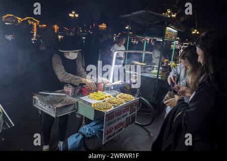 Hoi an bei Nacht, Provinz Quảng Nam, Vietnam, Asien Stockfoto
