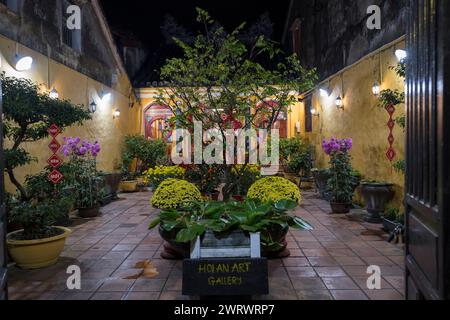 Hoi an bei Nacht, Provinz Quảng Nam, Vietnam, Asien Stockfoto