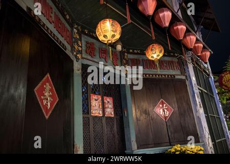 Hoi an bei Nacht, Provinz Quảng Nam, Vietnam, Asien Stockfoto