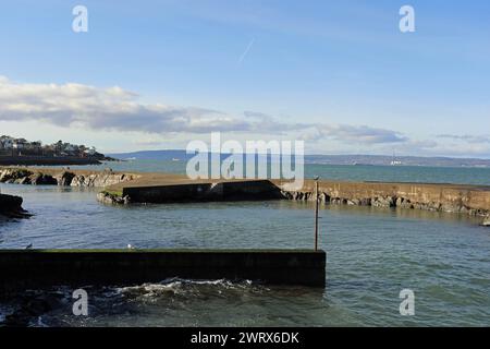 Das Long Hole in Bangor in Nordirland Stockfoto