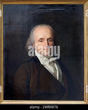 Louis - Léopold Boilly (Kreis), (La Basséé, Lille, 1761 - Paris, 1845), Porträt des Menschen, Museum der Schönen Künste, Museo Bellas Artes, Oviedo, Asturien, Spai Stockfoto