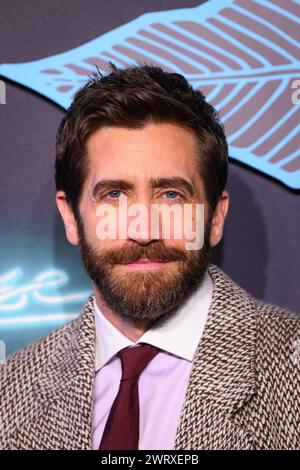 London, Großbritannien. 14. März 2024. Jake Gyllenhaal besuchte eine Vorführung für Road House im Curzon Mayfair, London. Das Foto sollte lauten: Matt Crossick/Alamy Live News Stockfoto