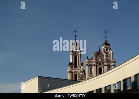 Katharinenkirche in Vilnius Stockfoto