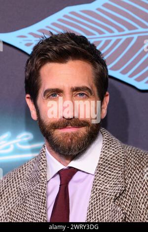 London, Großbritannien. 14. März 2024. Jake Gyllenhaal besuchte eine Vorführung für Road House im Curzon Mayfair, London. Das Foto sollte lauten: Matt Crossick/Alamy Live News Stockfoto