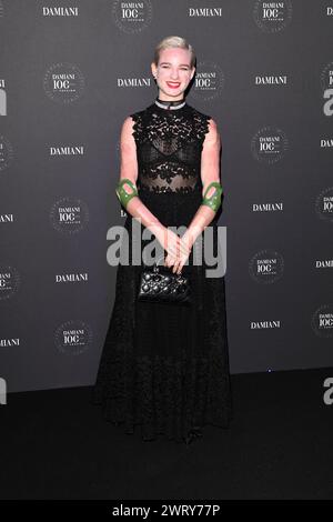 Mailand, Italien. März 2024. Mailand, „Damiani 100 Years of Passion“-Abend - Bebe Vio Credit: Unabhängige Fotoagentur/Alamy Live News Stockfoto