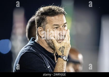 Sao Paulo, Brasilien. März 2024. Präsident Augusto Melo während des Copa do Brasil (brasilianischer Cup) Fußballspiels zwischen São Bernardo und Corinthians im Estádio 1. Maio in Sao Paulo, Brasilien (Danilo Fernandes/SPP) Credit: SPP Sport Press Photo. /Alamy Live News Stockfoto