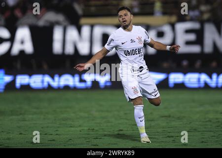 Sao Bernardo Do Campo, Brasilien. März 2024. SP - SAO BERNARDO DO CAMPO - 03/14/2024 - COPA DO BRASIL 2024, SAO BERNARDO AGIF (Foto: Ettore Chiereguini/AGIF/SIPA USA) Credit: SIPA USA/Alamy Live News Stockfoto