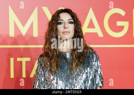 News - Photocall Call My Agent 2 Sabrina Impacciatore während des Photocall der fernsehserie CALL MY AGENT 2, 14. märz 2024 im Cinema The Space, Rom, Italien Copyright: XcxEmanuelaxVertolli/SportReporterx/xLiveMediax LPN 1277748 Stockfoto