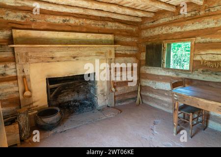 Booker T. Washington National Monument in Westlake Corner, Virginia, USA Stockfoto