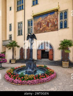 Schloss Stolzenfels, Rhens, Deutschland Stockfoto