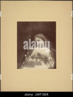 Adeline Norman. Julia Margaret Cameron, Fotografin (Britin, geb. Indien, 1815–1879) 1874 Stockfoto