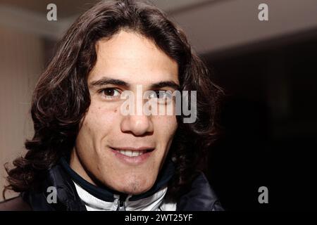 Der uruguayische Fußballspieler Edinson Roberto Cavani Gómez Stockfoto