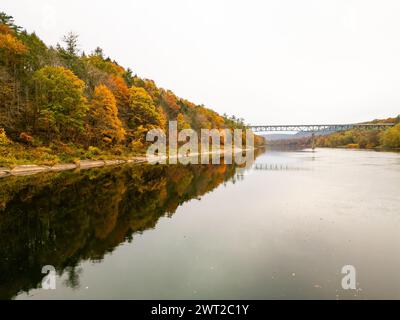 Das Hawks Nest in NewYork Stockfoto