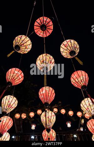 Hoi an bei Nacht, Provinz Quảng Nam, Vietnam, Asien Stockfoto