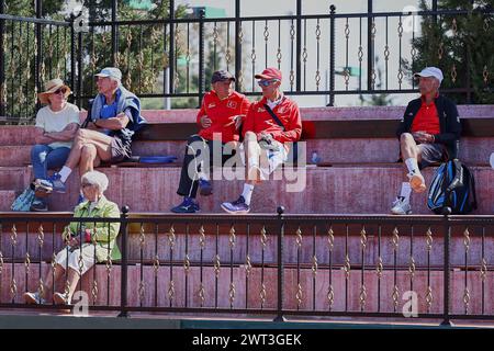 Manavgat, Antalya, Türkei. März 2024. Impressionen während der Team- und Einzelweltmeisterschaften 2024 65-85 (Credit Image: © Mathias Schulz/ZUMA Press Wire) NUR REDAKTIONELLE VERWENDUNG! Nicht für kommerzielle ZWECKE! Quelle: ZUMA Press, Inc./Alamy Live News Stockfoto