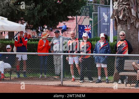 Manavgat, Antalya, Türkei. März 2024. Impressionen während der Team- und Einzelweltmeisterschaften 2024 65-85 (Credit Image: © Mathias Schulz/ZUMA Press Wire) NUR REDAKTIONELLE VERWENDUNG! Nicht für kommerzielle ZWECKE! Quelle: ZUMA Press, Inc./Alamy Live News Stockfoto
