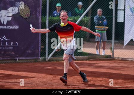 Manavgat, Antalya, Türkei. März 2024. Impressionen in Aktion während der Team- und Einzelweltmeisterschaften 2024 65-85 (Credit Image: © Mathias Schulz/ZUMA Press Wire) NUR REDAKTIONELLE VERWENDUNG! Nicht für kommerzielle ZWECKE! Quelle: ZUMA Press, Inc./Alamy Live News Stockfoto