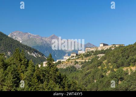 Forts de l'Esseillon (Forts de l'Esseillon - Barriere de l'Esseillon), Savoyen, Frankreich Stockfoto