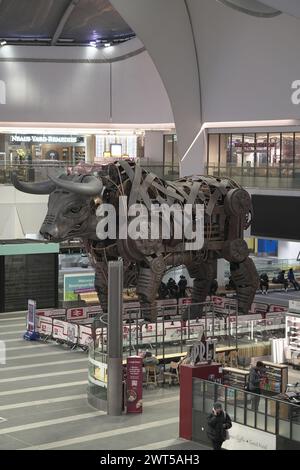 Birminghams Bull - Ozzy der Stier Stockfoto