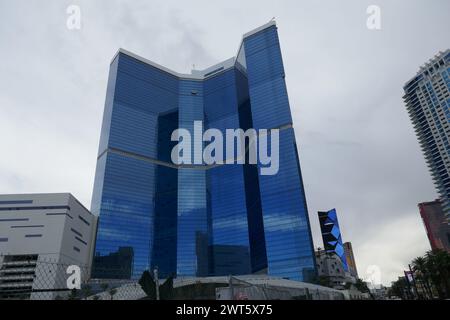 Las Vegas, Nevada, USA 7. März 2024 Fontainebleu Hotel & Casino auf dem Las Vegas Blvd am 7. März 2024 in Las Vegas, Nevada, USA. Foto: Barry King/Alamy Stock Photo Stockfoto