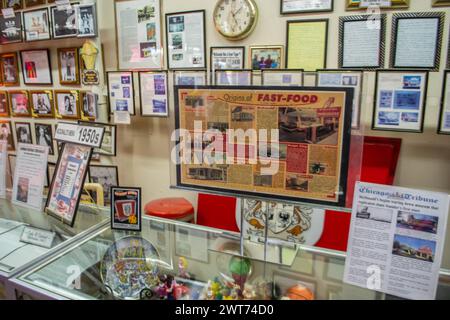 SAN BERNARDINO, KALIFORNIEN, USA - 3. November 2022: Erstes Original McDonald's Museum in San Bernardino USA Stockfoto