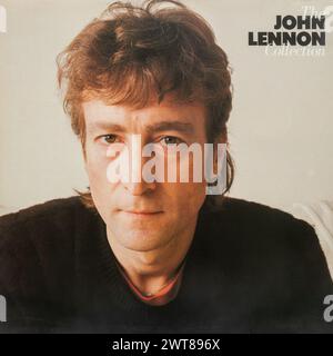 The John Lennon Collection, Vinyl-LP-Album-Cover, posthum Compilation-Album, veröffentlicht 1982 Stockfoto