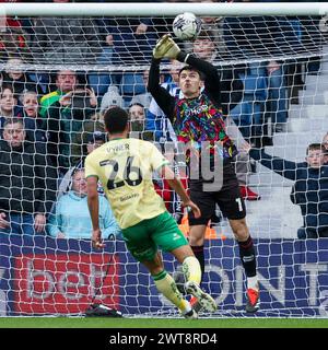 West Bromwich, Großbritannien. März 2024. Während des EFL Sky Bet Championship-Spiels zwischen West Bromwich Albion und Bristol City bei den Hawthorns, West Bromwich, England am 16. März 2024. Foto von Stuart Leggett. Nur redaktionelle Verwendung, Lizenz für kommerzielle Nutzung erforderlich. Keine Verwendung bei Wetten, Spielen oder Publikationen eines einzelnen Clubs/einer Liga/eines Spielers. Quelle: UK Sports Pics Ltd/Alamy Live News Stockfoto