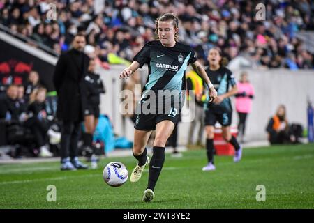 Harrison, Usa. März 2024. Harrison, USA, 15. März 2024: Tierna Davidson (15 Gotham FC) während der National Women's Soccer League Challenge Cup Championship zwischen Gotham FC und San Diego Wave in der Red Bull Arena in Harrison, NJ United States (NUR REDAKTIONELLE VERWENDUNG). (Rebekah Wynkoop/SPP) Credit: SPP Sport Press Photo. /Alamy Live News Stockfoto