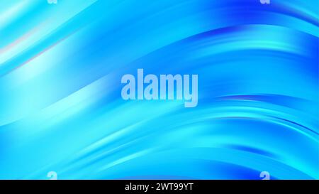 Abstrakter blauer kalter Winterhintergrund. Frostiger Gradientenfluss. Stock Vektor