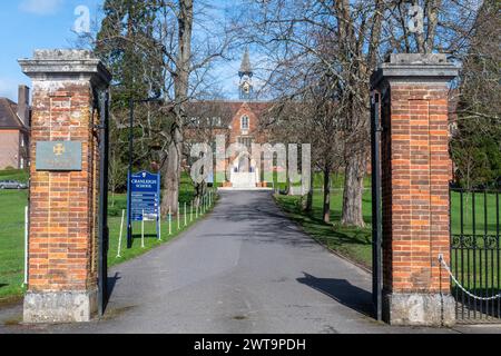 Die Cranleigh School in Surrey, England, Großbritannien, ist eine koedukative unabhängige Schule, die Internat- und Tagesunterricht anbietet Stockfoto