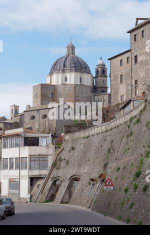 Basilika Santa Margherita in Montefiascone, Region Latium, Italien. März 2024 Stockfoto