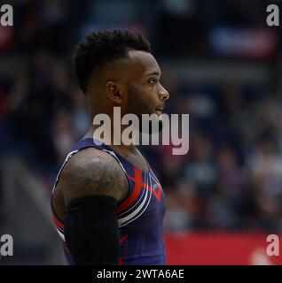 Liverpool, Großbritannien. März 2024. März 2024, M&amp;S Bank Arena, Liverpool, England; British Gymnastics Championships Day 3; Courtney Tullock Credit: Action Plus Sports Images/Alamy Live News Stockfoto