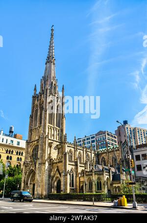 Grace Church, eine historische Pfarrkirche in Manhattan - New York City, USA Stockfoto