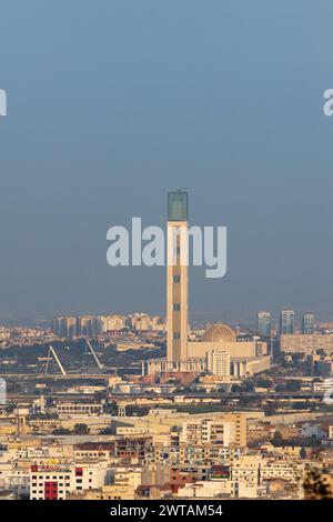 La grande Moschee die große Moschee von Algier zweitgrößte Moschee der Welt Algerien Stockfoto