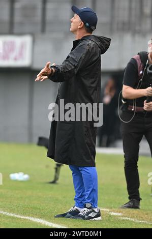 Caxias Do Sul, Brasilien. März 2024. Das Finale des Campeonato Gaúcho 2024 fand am Samstag (16) im Stadion Centenário in Caxias do Sul, RS, statt. Quelle: Antônio Machado/FotoArena/Alamy Live News Stockfoto