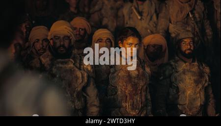 ZENDAYA in DÜNE: TEIL 2 (2023), Regie: DENIS VILLENEUVE. Quelle: Legendäre Bilder / Warner Bros. / Villeneuve Filme / Album Stockfoto