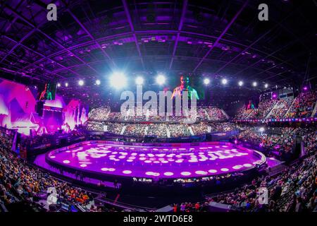 Rotterdam, Niederlande. März 2024. ROTTERDAM, NIEDERLANDE - 17. MÄRZ: AHOY während der ISU Kurzstreckenweltmeisterschaft 2024 in Ahoy am 17. März 2024 in Rotterdam, Niederlande. (Foto von Douwe Bijlsma/Orange Pictures) Credit: Orange Pics BV/Alamy Live News Stockfoto
