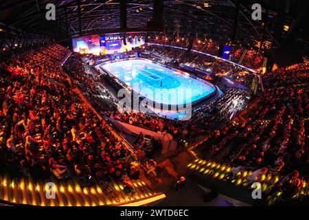 Rotterdam, Niederlande. März 2024. ROTTERDAM, NIEDERLANDE - 17. MÄRZ: AHOY während der ISU Kurzstreckenweltmeisterschaft 2024 in Ahoy am 17. März 2024 in Rotterdam, Niederlande. (Foto von Douwe Bijlsma/Orange Pictures) Credit: Orange Pics BV/Alamy Live News Stockfoto